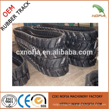 Snow Removal / snow sweeper / snow blower rubber track